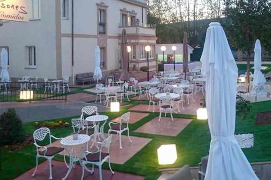 terraza exterior